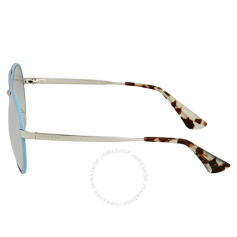 prada pr 51ss sunglasses|Prada Light Grey Mirror Grad Silver Round Ladies Sunglasses .